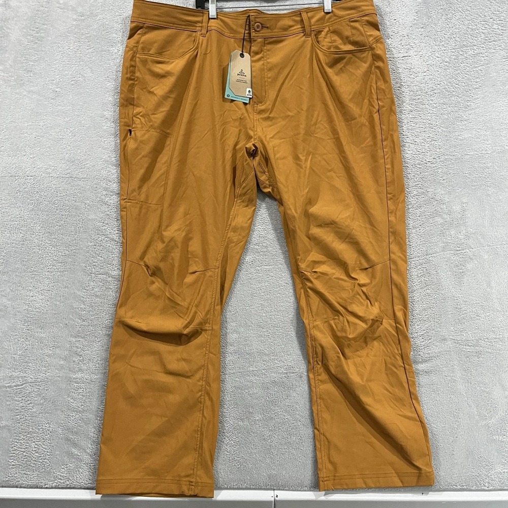 PRANA Halle Plus II Pants Women 22W Hybrid Roll Up‎ Straight Leg Outdoors